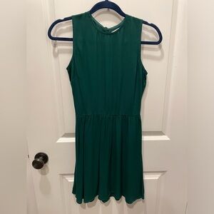 Forest green Reformation dress, size XS